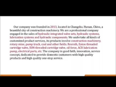 VBCD.3-8 DE-FL قطعات پمپ بتنی سانی دریچه تعادل تنظیم شده برای توزیع جریان بهینه